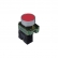 BOTAO IMP. MET. AMPB6R OU XB2-BA42 - VERMELHO