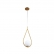 PENDENTE UPUS UP E27 DOURADO NORDECOR