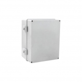 CAIXA ROHDBOX 250X200X130MM CINZA T. OPACA COMPLETA IP66 ROHDINA