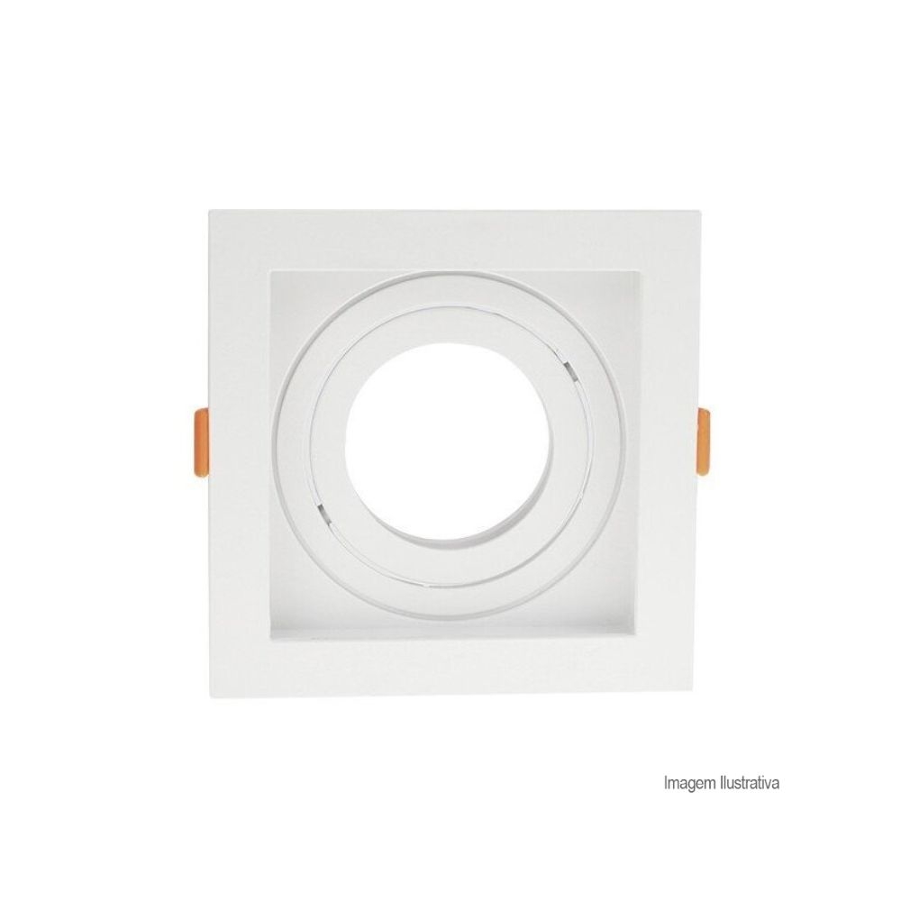 SPOT RECUADO BRANCO PAR20 TASCHIBRA