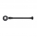 LIGACAO FLEXIVEL 1/2 PVC 60CM PRETA BLUKIT