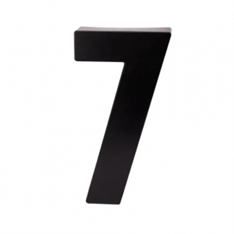 NUMERO RESIDENCIAL 7 PRETO SOB. ROPER PLAST