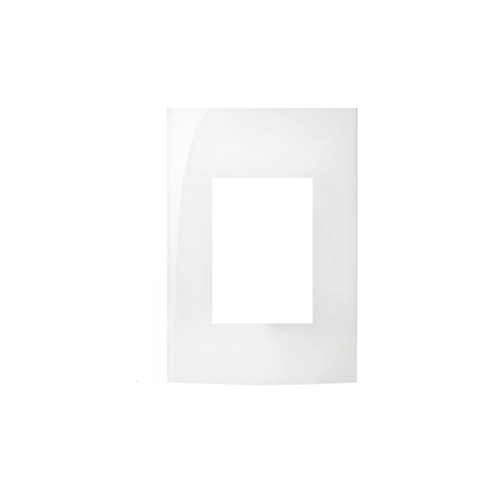 PLACA COND. 3P BRANCO SLEEK MARGIRIUS