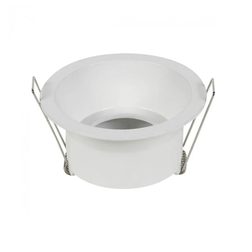 SPOT RECUADO REDONDO GU10 PT BLUMENAU