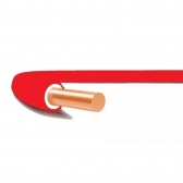 FIO SOLIDO 16,0MM VERMELHO - METROS