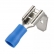 TERMINAL MACHO-FEMEA 2.5MM AZUL G20