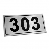 PLACA DE IDENTIFICACAO APTO 303