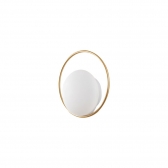 ARANDELA LED NIZA DOURADO FOSCO 3000K 6W NORDECOR