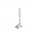 CORRENTE P/ LUSTRE ALUMINIO
