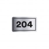 PLACA DE IDENTIFICACAO APTO 204