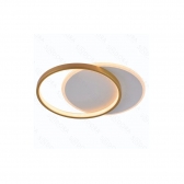 PLAFON DCX03129 49W 3000K 3500 LUMENS DOURADO SINDORA