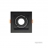SPOT RECUADO PRETO GU10 MR16 TASCHIBRA