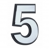 NUMERO 5 ESPELHADO 10CM