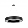 PENDENTE LED OTAN REDONDO PRETO 36W 3000K NORDECOR LL7053