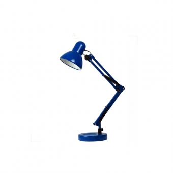 LUMINARIA DE MESA ARTICULAVEL BASE AZUL LMA10112 G20