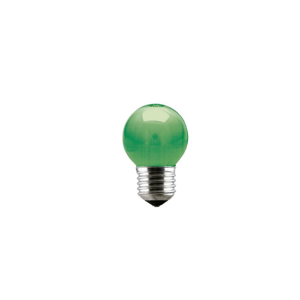 LAMPADA INC BOLINHA VERDE 15W 220V TASCHIBRA