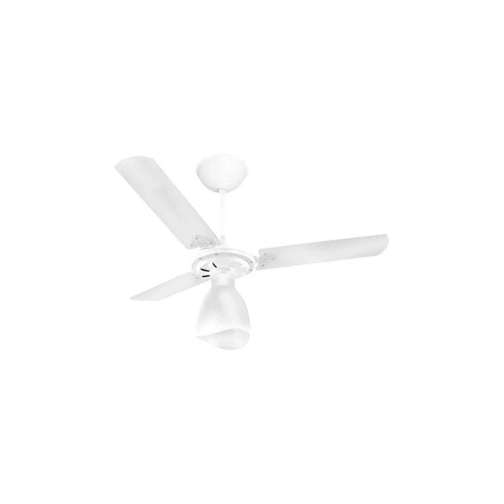VENT. TETO NEW DELTA LIGHT 3P BRANCO/BRANCO VENTIDELTA