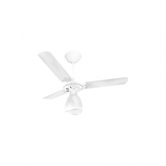 VENT. TETO NEW DELTA LIGHT 3P BRANCO/BRANCO VENTIDELTA