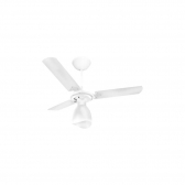 VENT. TETO NEW DELTA LIGHT 3P BRANCO/BRANCO VENTIDELTA