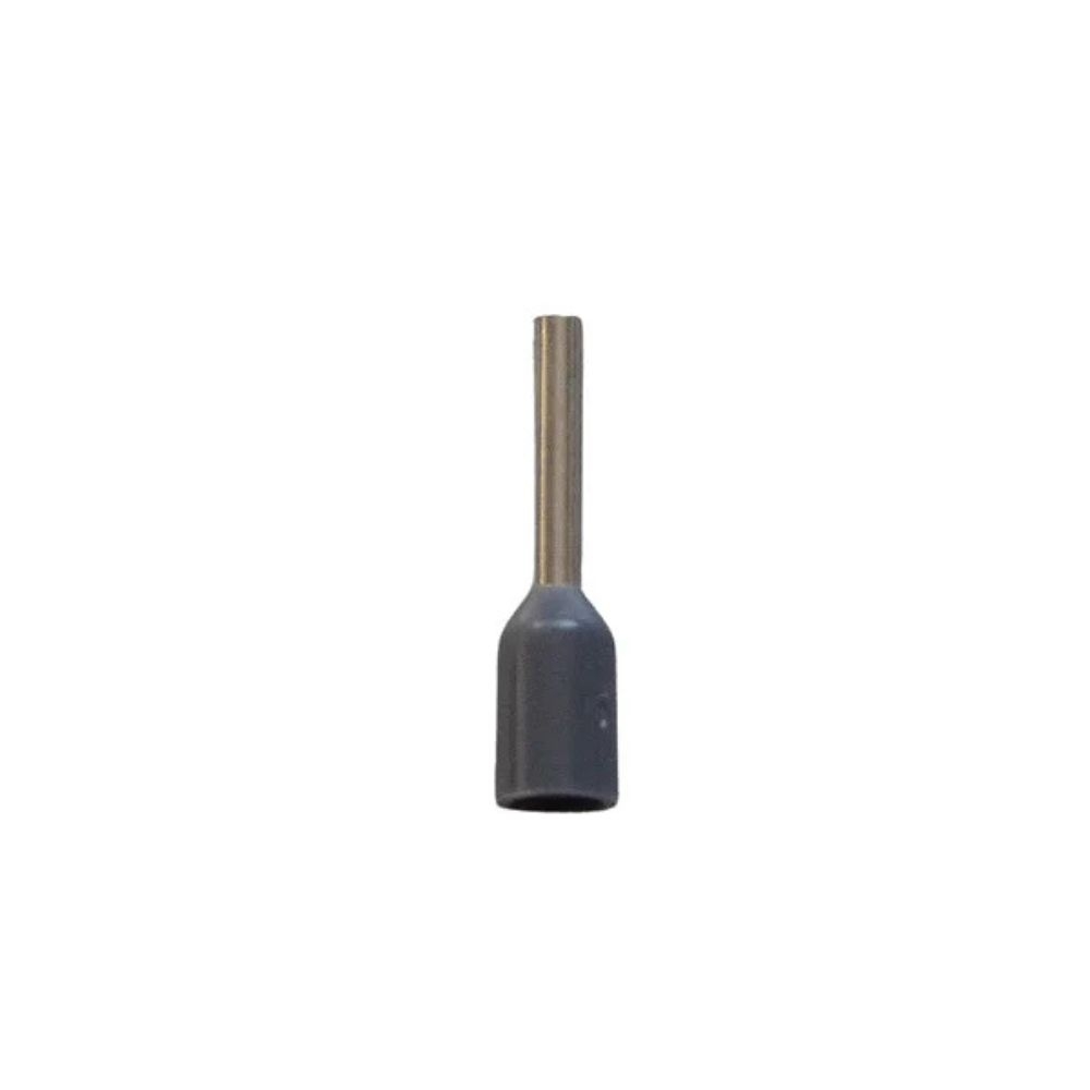 TERMINAL TUBULAR 0.75MM CINZA