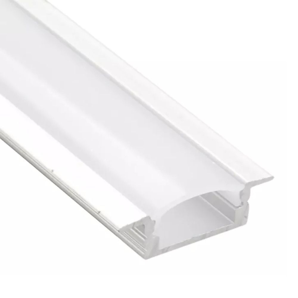 PERFIL LED PF-2040 SOB. (BARRA 2 METROS) PRETO ITAMONTE
