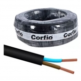 CABO PP 2X0.75MM PRETO CORFIOSIL