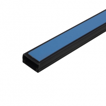 CANALETA 20X10X2000 PRETA FITA DUPLA FACE DUTOPLAST