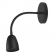 ARANDELA LED ARTICULAVEL PRETA 3000K 4W TASCHIBRA