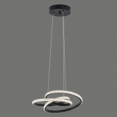 PENDENTE LED KENA 38W 3000K PRETO NORDECOR