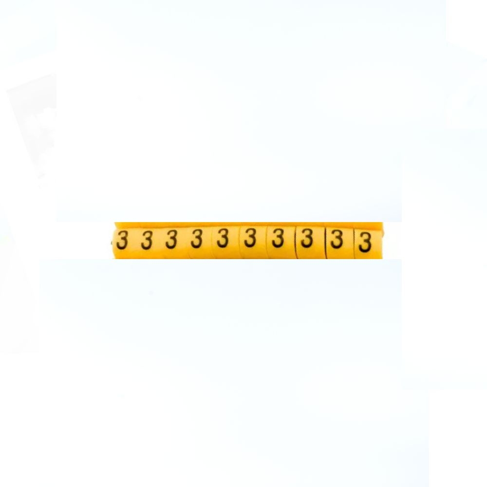 ANILHA CABO 2.5MM N° 3 SIBRATEC
