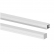 PERFIL LED CIMO 20X17 SOBREPOR BRANCO (BARRA 2 METROS) TASCHIBRA