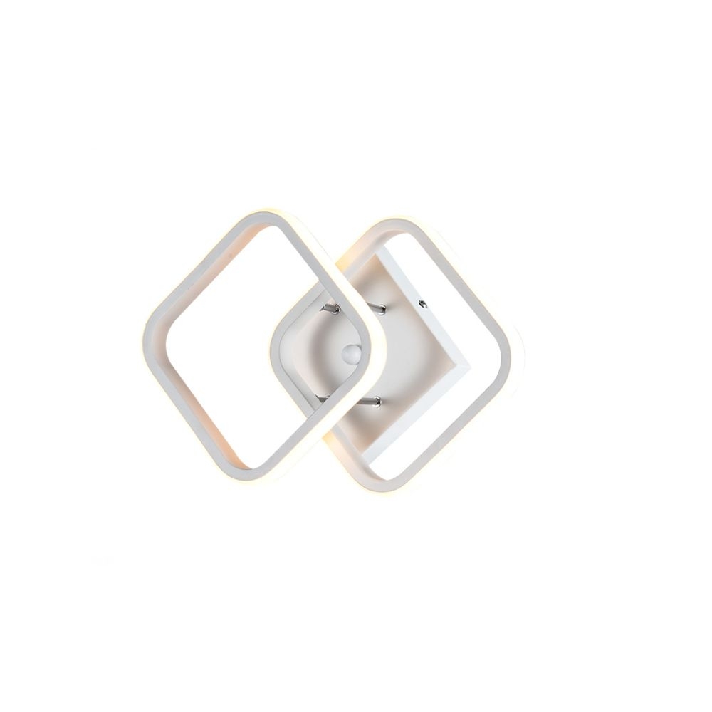 PLAFON VILLAGE SQUARE 10W 3000K BRANCO TASCHIBRA