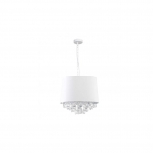 LUSTRE HEMERA 2XE27 BRANCO TASCHIBRA