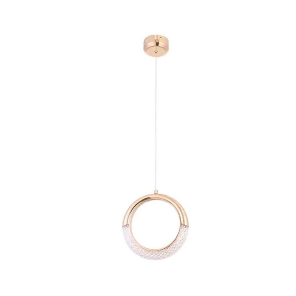 PENDENTE LED WONI DOURADO 5W 3000K NORDECOR