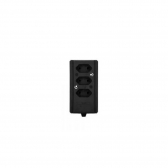 TOMADA BARRA TRIPLA BIAMP 3P 20A PRETA INTERNEED