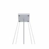 KIT PENDENTE WAFFLE BRANCO TASCHIBRA