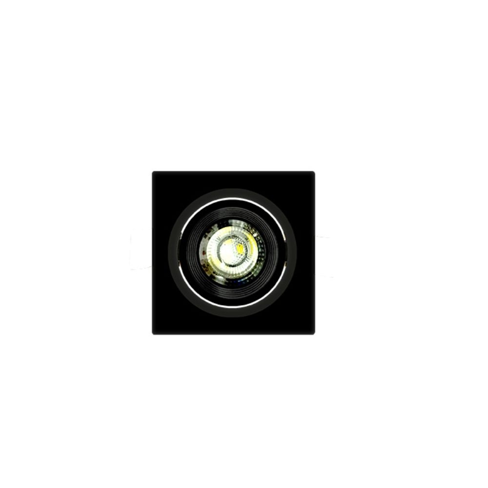 SPOT 3W 3000K QUADRADO EMBUTIR ALLTOP LED MR11 TASCHIBRA