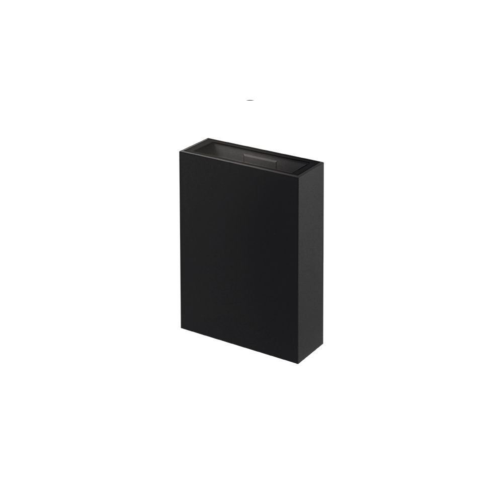 ARANDELA LED QUADRE PRETA 3000K 4W TASCHIBRA