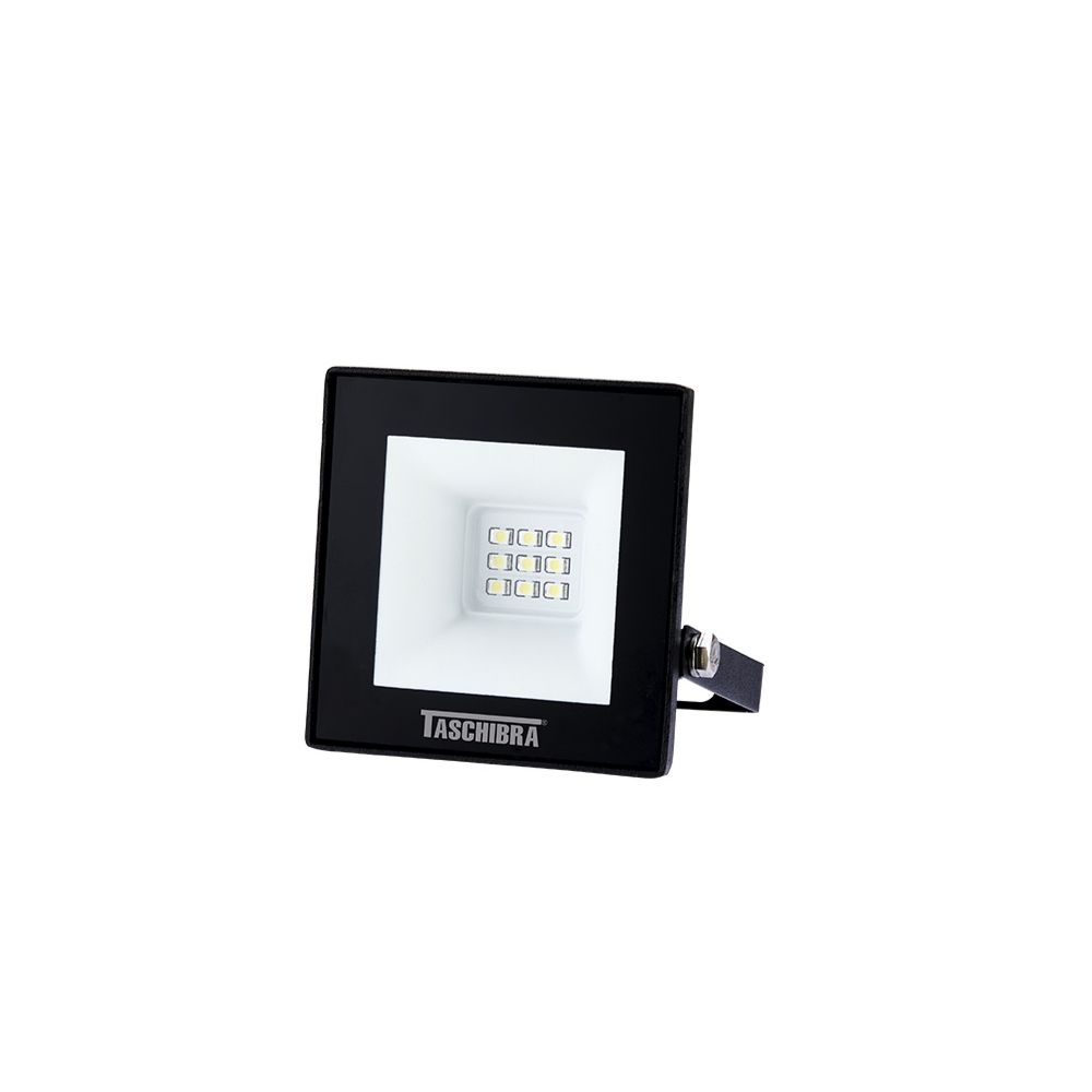 REFLETOR 10W VERDE PRETO TASCHIBRA
