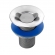VALV. ESCOAMENTO 7/8 35MM ABA INOX C PARAF. BLUKIT