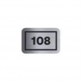 PLACA DE IDENTIFICACAO APTO 108