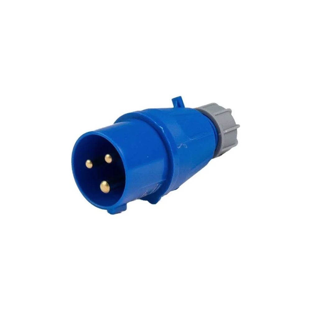 PLUG 2P+T 16A 6H AZUL IP44 ROHDINA