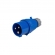 PLUG 2P+T 16A 6H AZUL IP44 ROHDINA