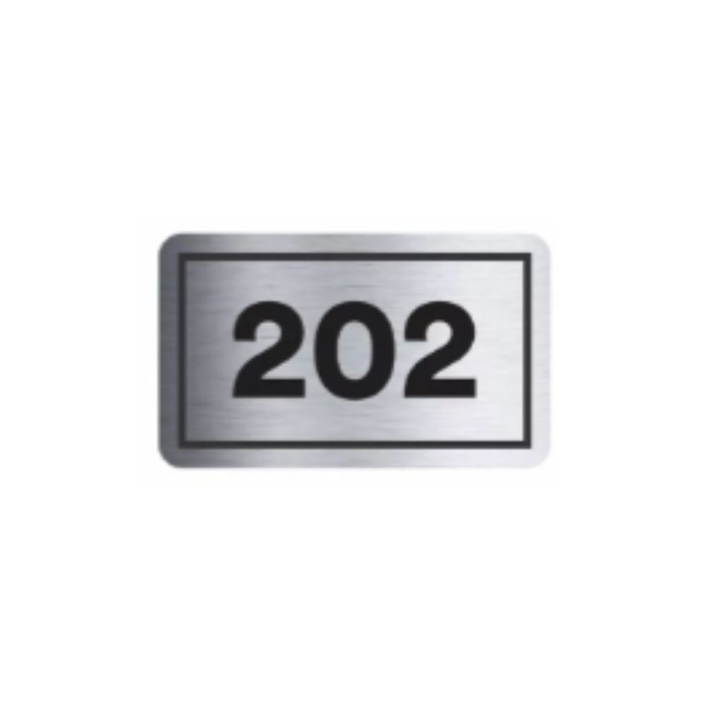 PLACA DE IDENTIFICACAO APTO 202