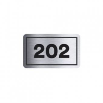 PLACA DE IDENTIFICACAO APTO 202
