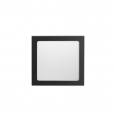 PAINEL LUX 18W QUADRADO EMBUTIR 6500K PRETO TASCHIBRA
