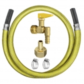 2306 KIT INSTALACAO FOGAO GAS 90° 1,5M ROCO