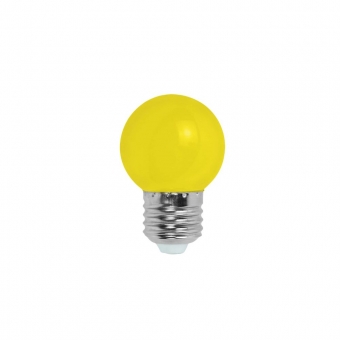 LAMP BOLINHA LED 3W 220V AMARELO E27 KIAN