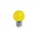 LAMP BOLINHA LED 3W 220V AMARELO E27 KIAN