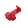 TERMINAL DERIVACAO 0.5-1.5MM VERMELHO